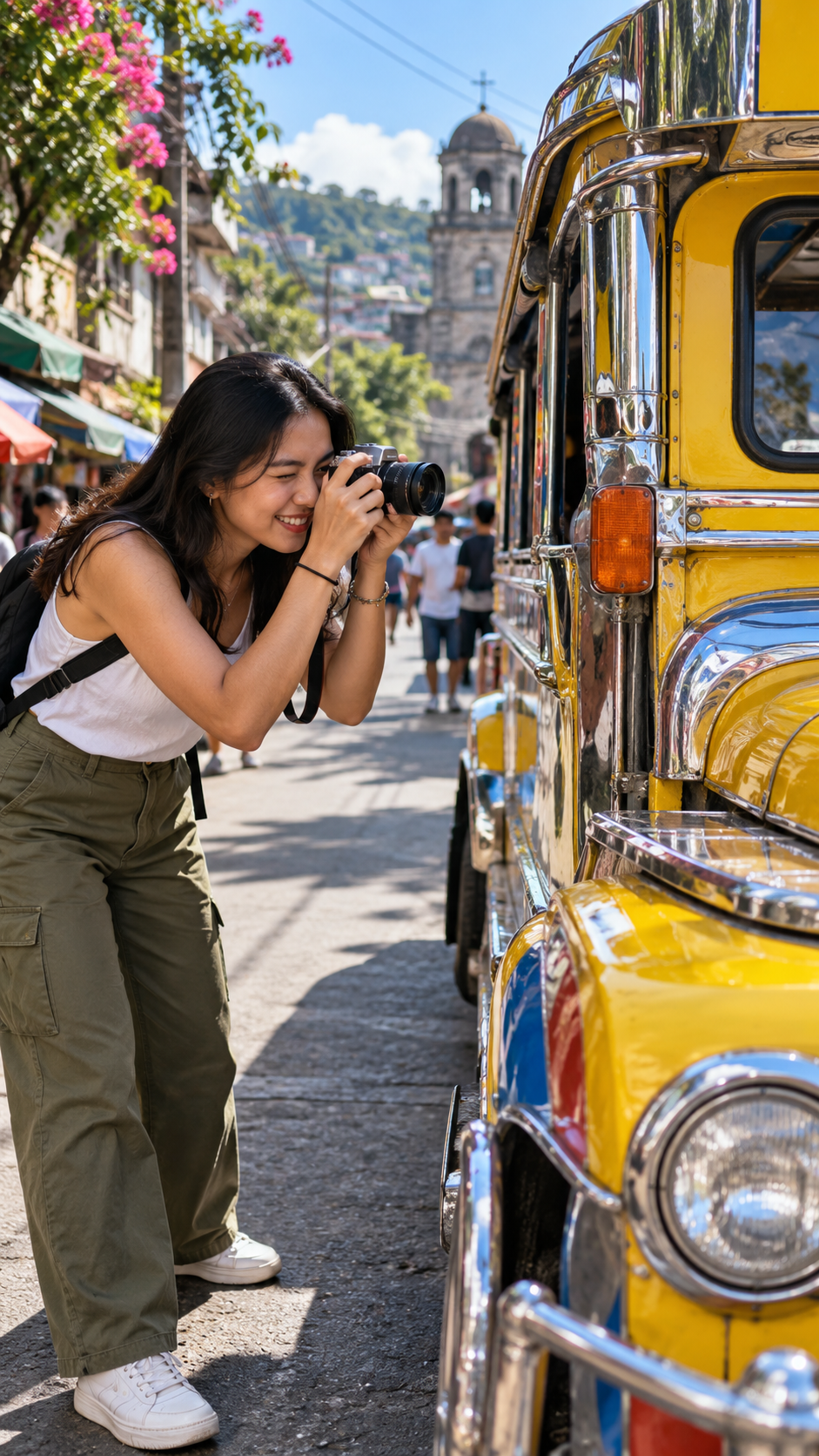 Colourful neighbourhood photo walk